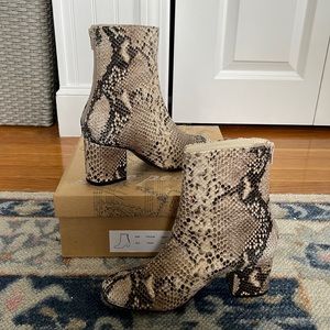 Free People Cecile Block Heel Bootie